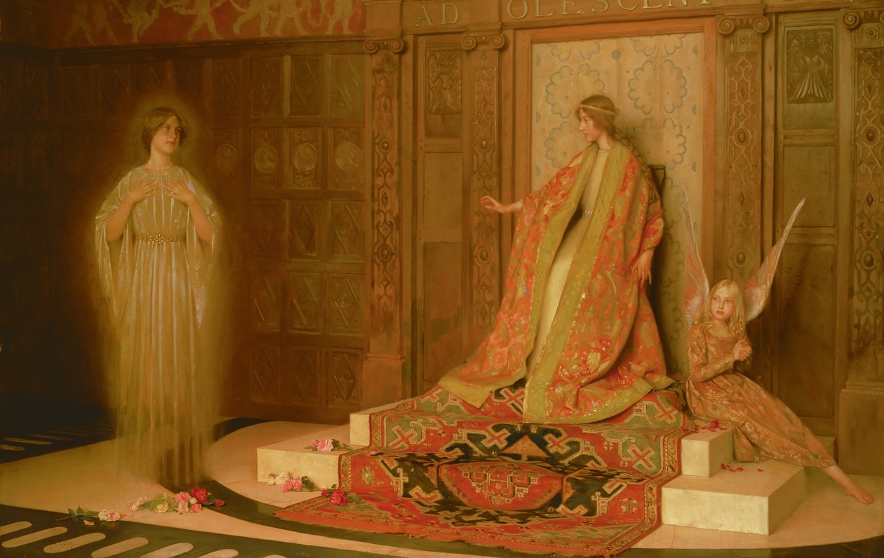 Świt kobiecości autorstwa Thomas Cooper Gotch