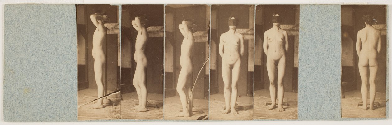 Lillie (odbitki albumów z suchych negatywów kolodionowych) autorstwa Thomas Eakins