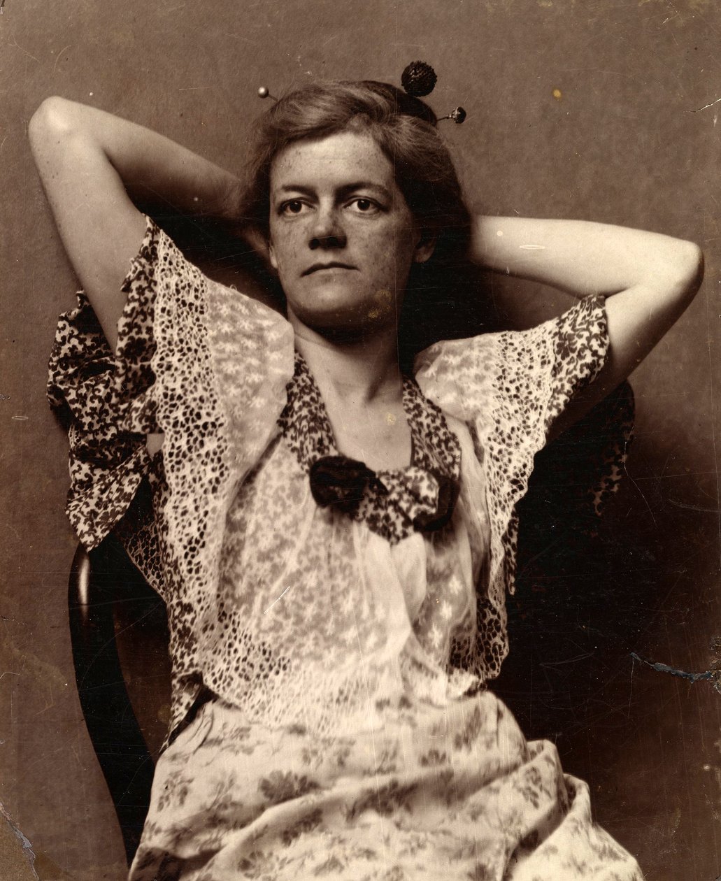 Portret szwagierki Thomasa Eakinsa, Elizabeth MacDowell Kenton, 1885 autorstwa Thomas Eakins