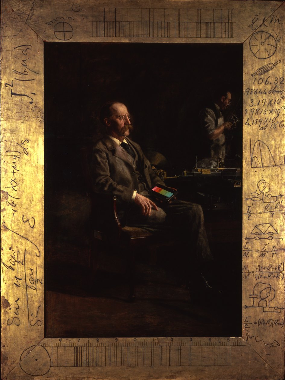 Profesor Henry A. Rowland, 1897 autorstwa Thomas Eakins