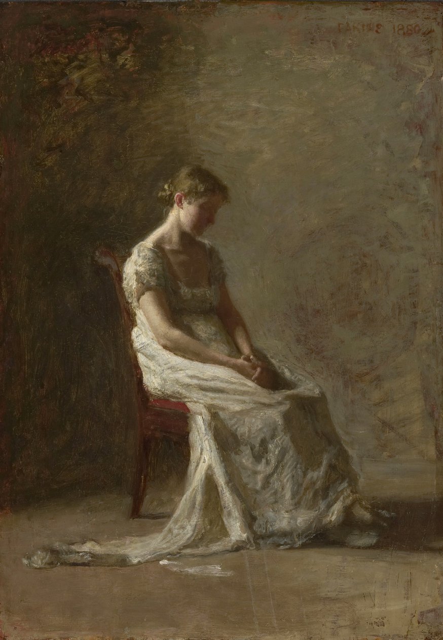 Retrospekcja, 1880 autorstwa Thomas Eakins