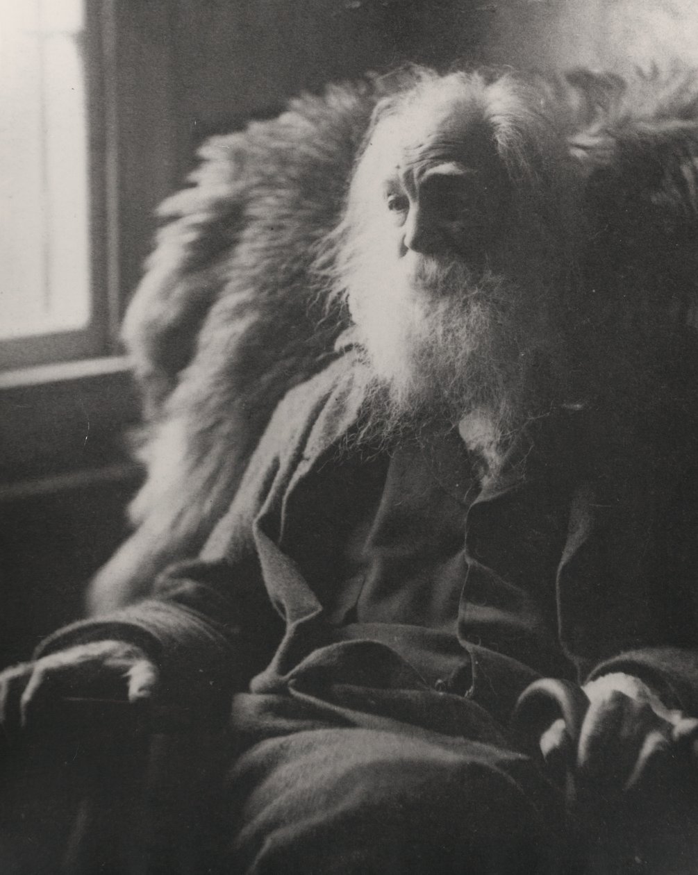 Walt Whitman, 1891 autorstwa Thomas Eakins