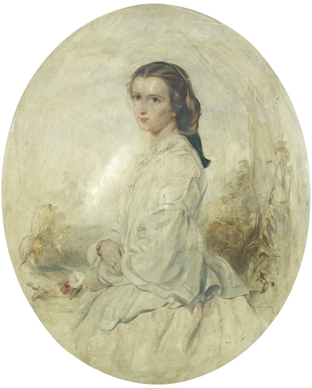 Portret dziewczyny autorstwa Thomas Crane