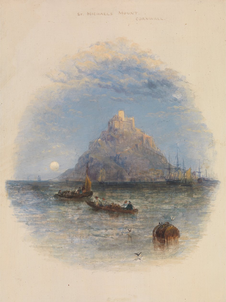 Góra św. Michała, Kornwalia autorstwa Thomas Creswick