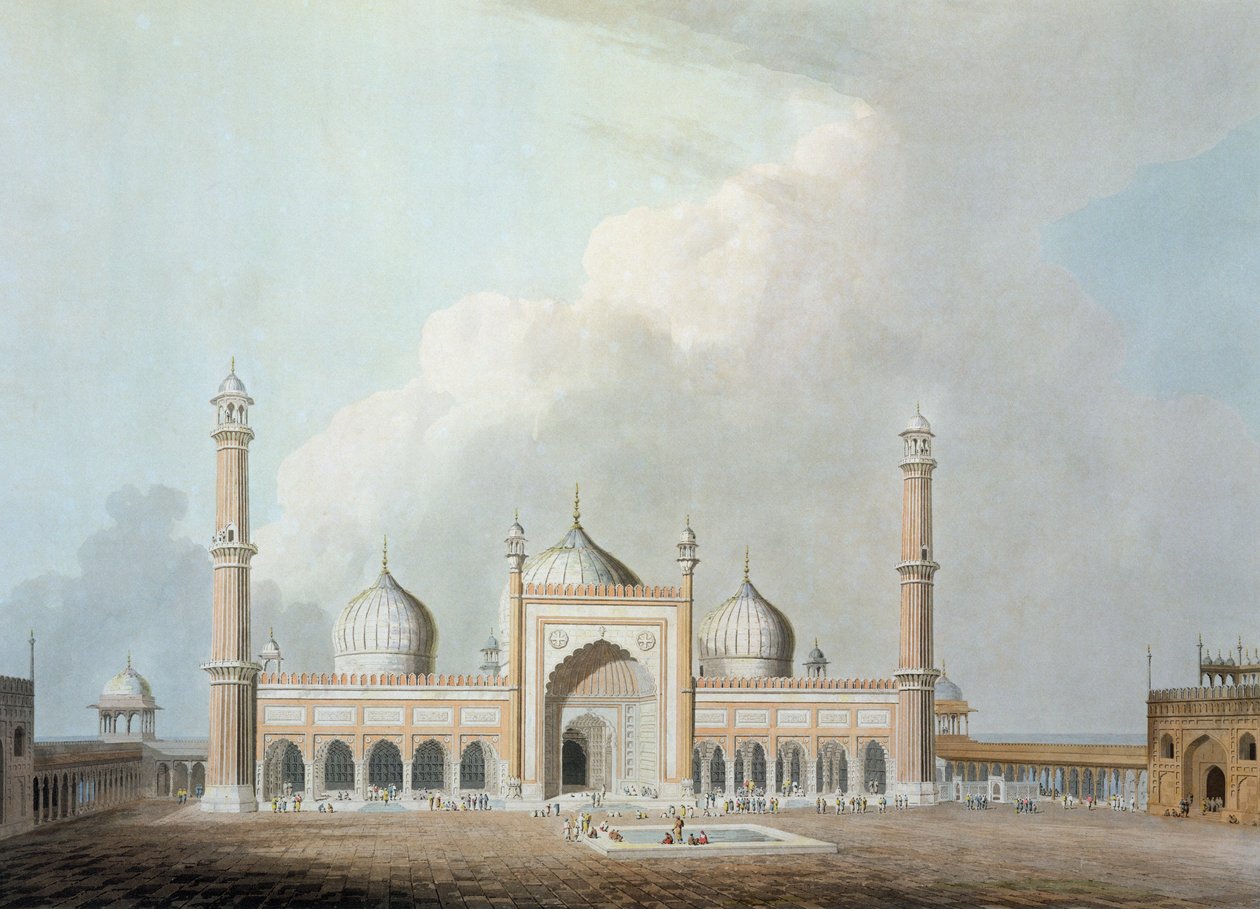 The Jummah Musjed, Delhi, tablica XXIII z 