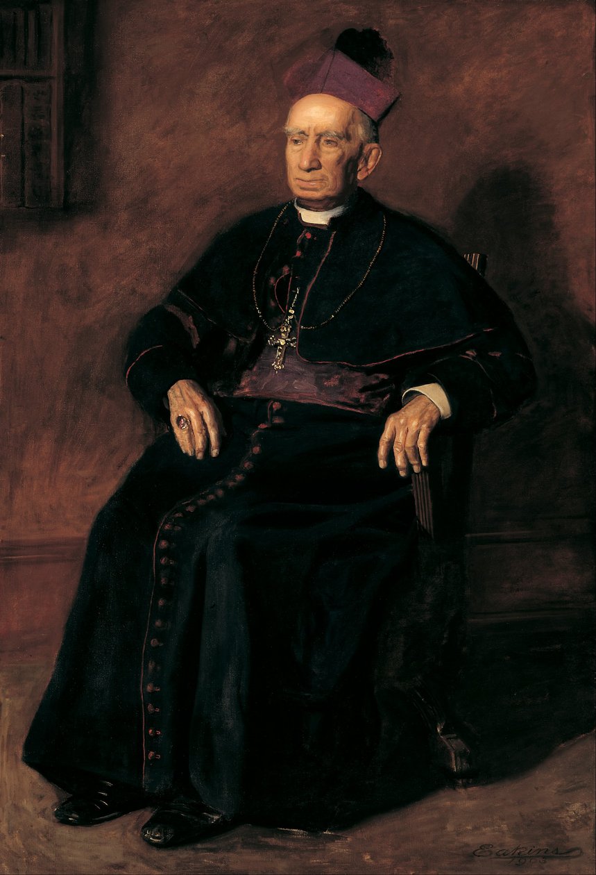 Arcybiskup William Henry Starszy autorstwa Thomas Eakins