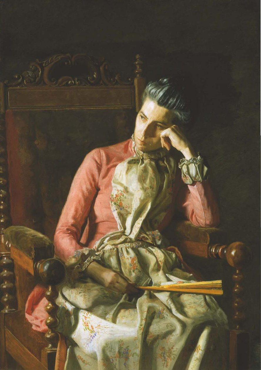 Panna Amelia Van Buren autorstwa Thomas Eakins