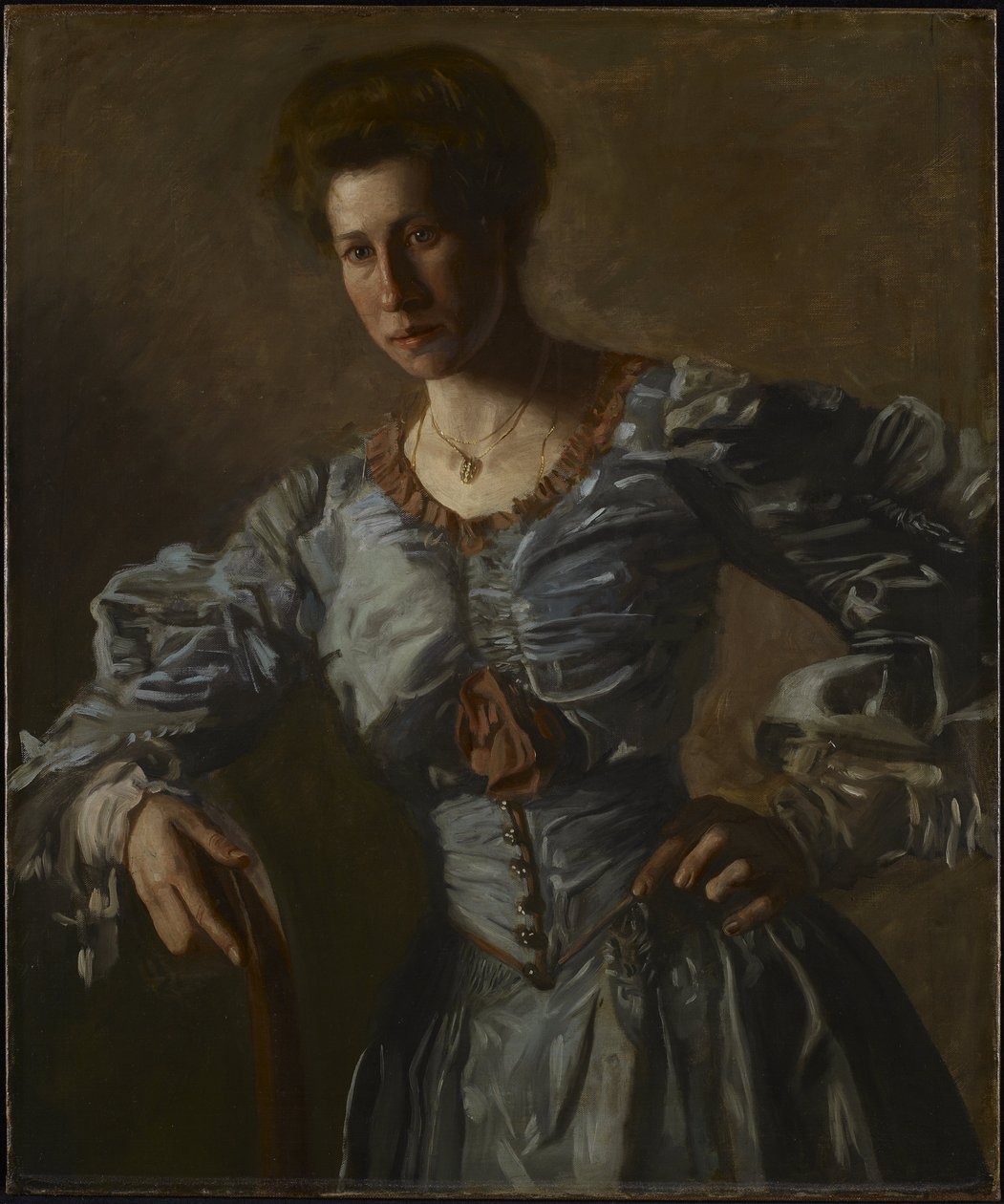 Portret Elizabeth L. Burton autorstwa Thomas Eakins