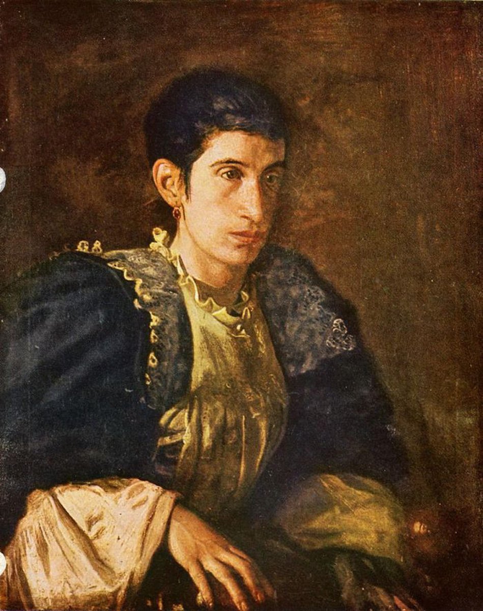 Lady Gomez dArza autorstwa Thomas Eakins