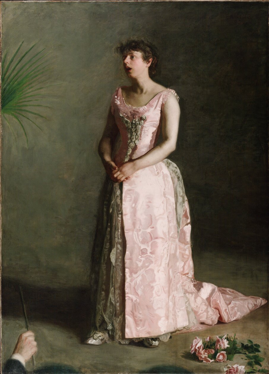 Wokalistka koncertowa autorstwa Thomas Eakins