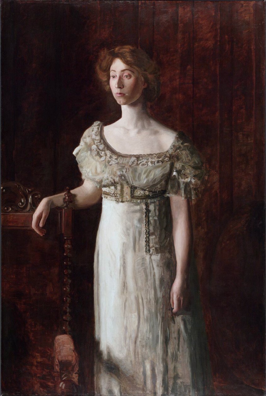 Staromodny portret sukni Helen Monteverde Parker autorstwa Thomas Eakins