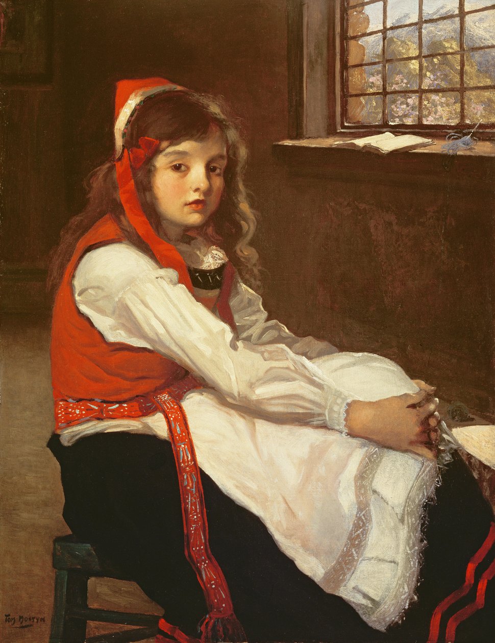 Mały Norweg autorstwa Thomas Edwin Mostyn
