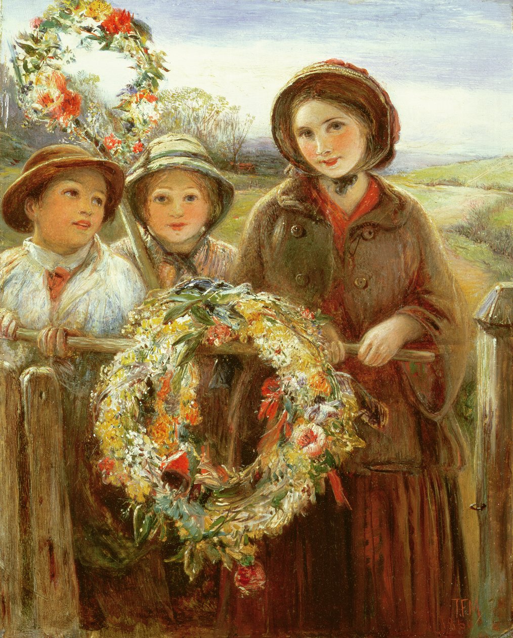 Girlandy na majowy dzień autorstwa Thomas Falcon Marshall