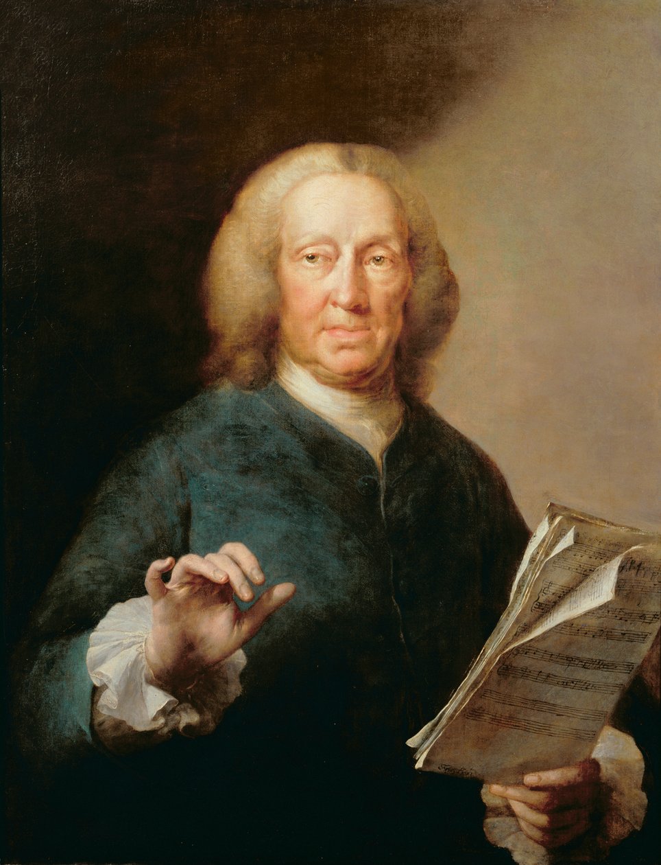 Portret Richarda Leveridge