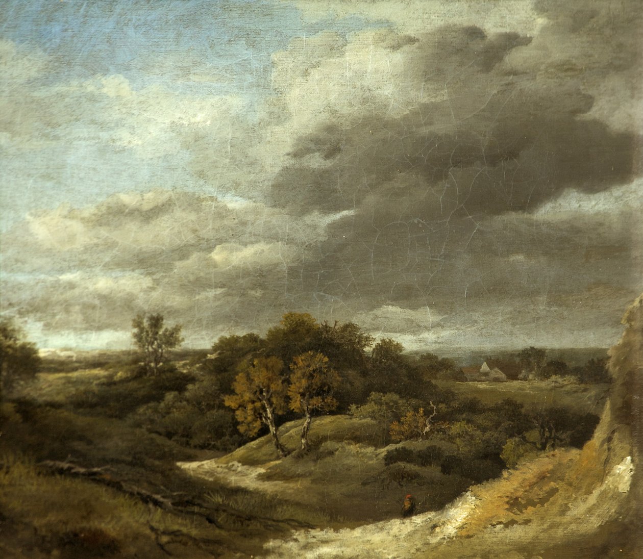Krajobraz, ok.1747 autorstwa Thomas Gainsborough