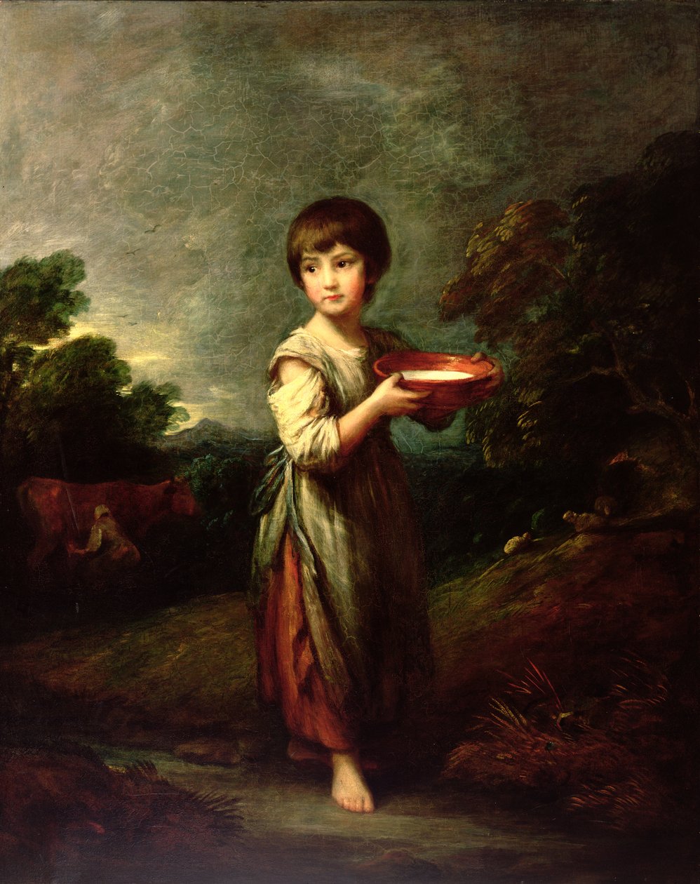 Lavinia, Mleczna Pokojówka autorstwa Thomas Gainsborough