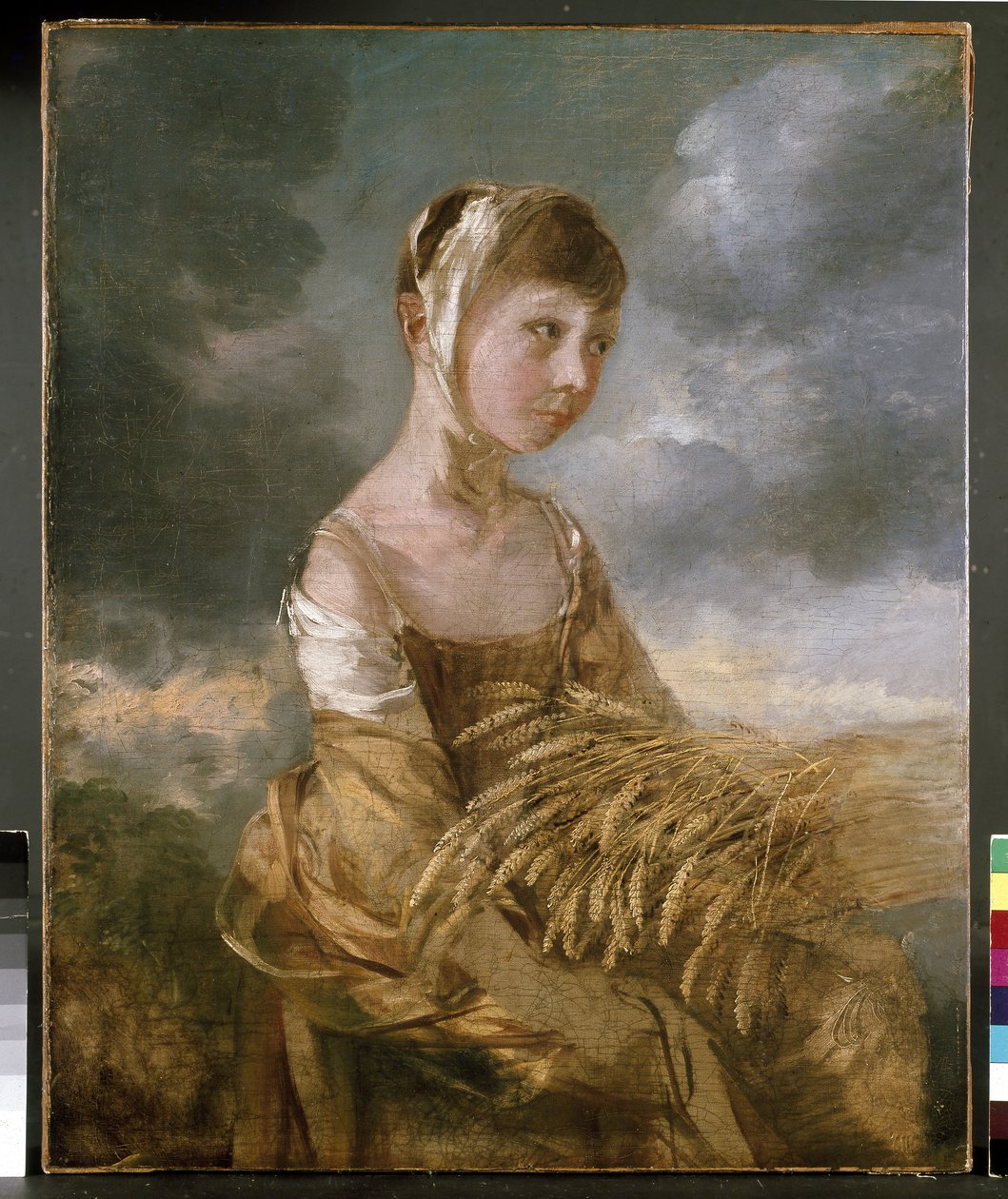 Panna Gainsborough zbierająca owoce, XVIII w. autorstwa Thomas Gainsborough