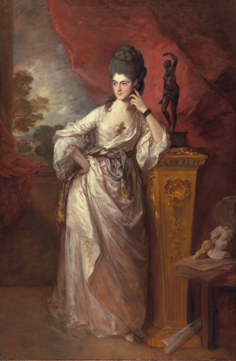 Penelopa (Pitt), wicehrabina Ligonier, 1770 autorstwa Thomas Gainsborough