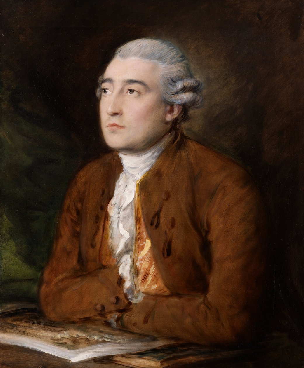 Philippe Jacques de Loutherbourg autorstwa Thomas Gainsborough