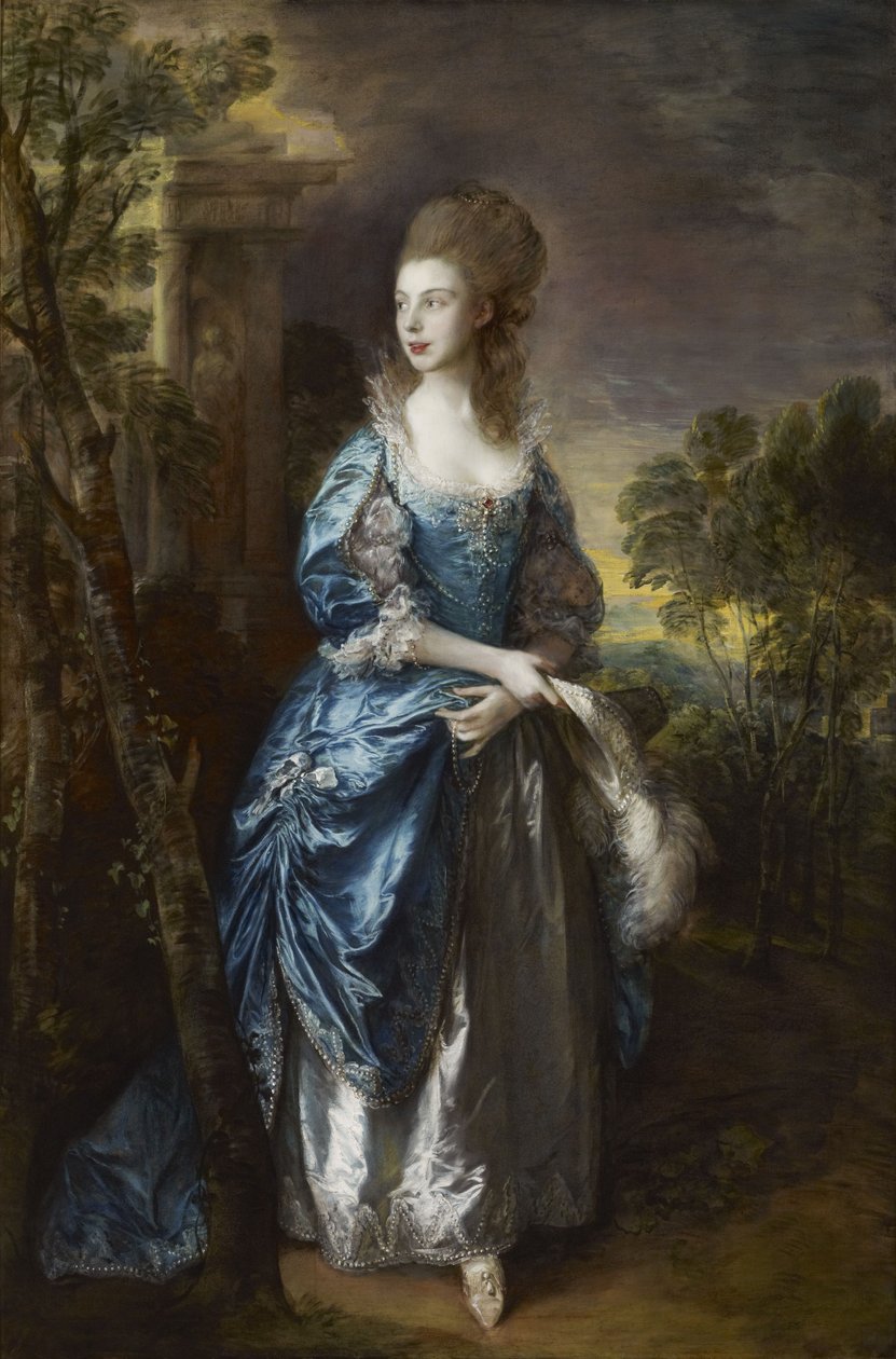 Portret czcigodnej Frances Duncombe autorstwa Thomas Gainsborough
