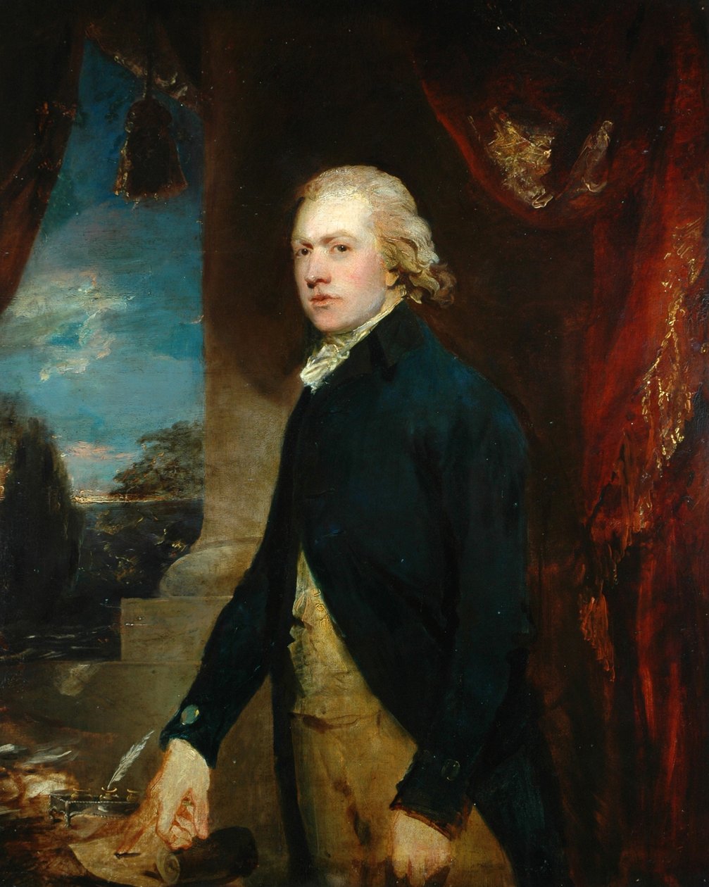 Portret mężczyzny autorstwa Thomas Gainsborough