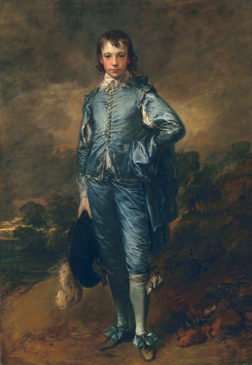 Niebieski chłopiec, ok.1770 autorstwa Thomas Gainsborough