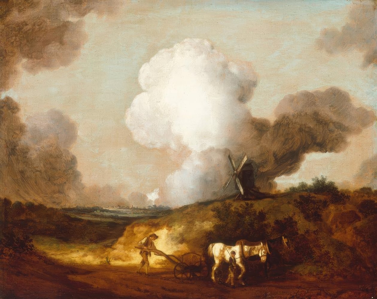 Pług Suffolk autorstwa Thomas Gainsborough