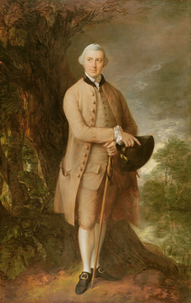William Johnstone-Pulteney, później piąty baronet, c.1772 autorstwa Thomas Gainsborough