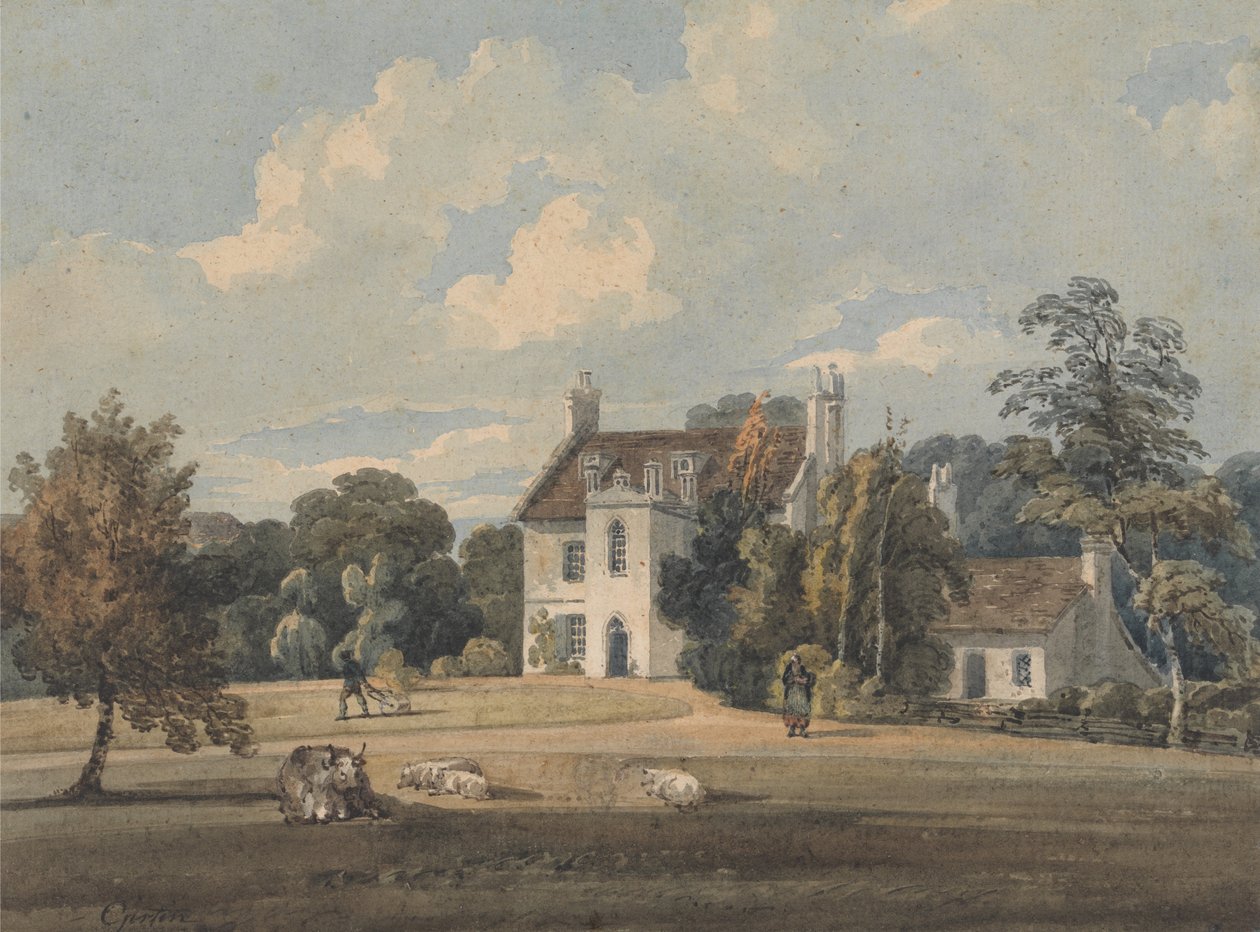 Chalfont Lodge, Buckinghamshire autorstwa Thomas Girtin