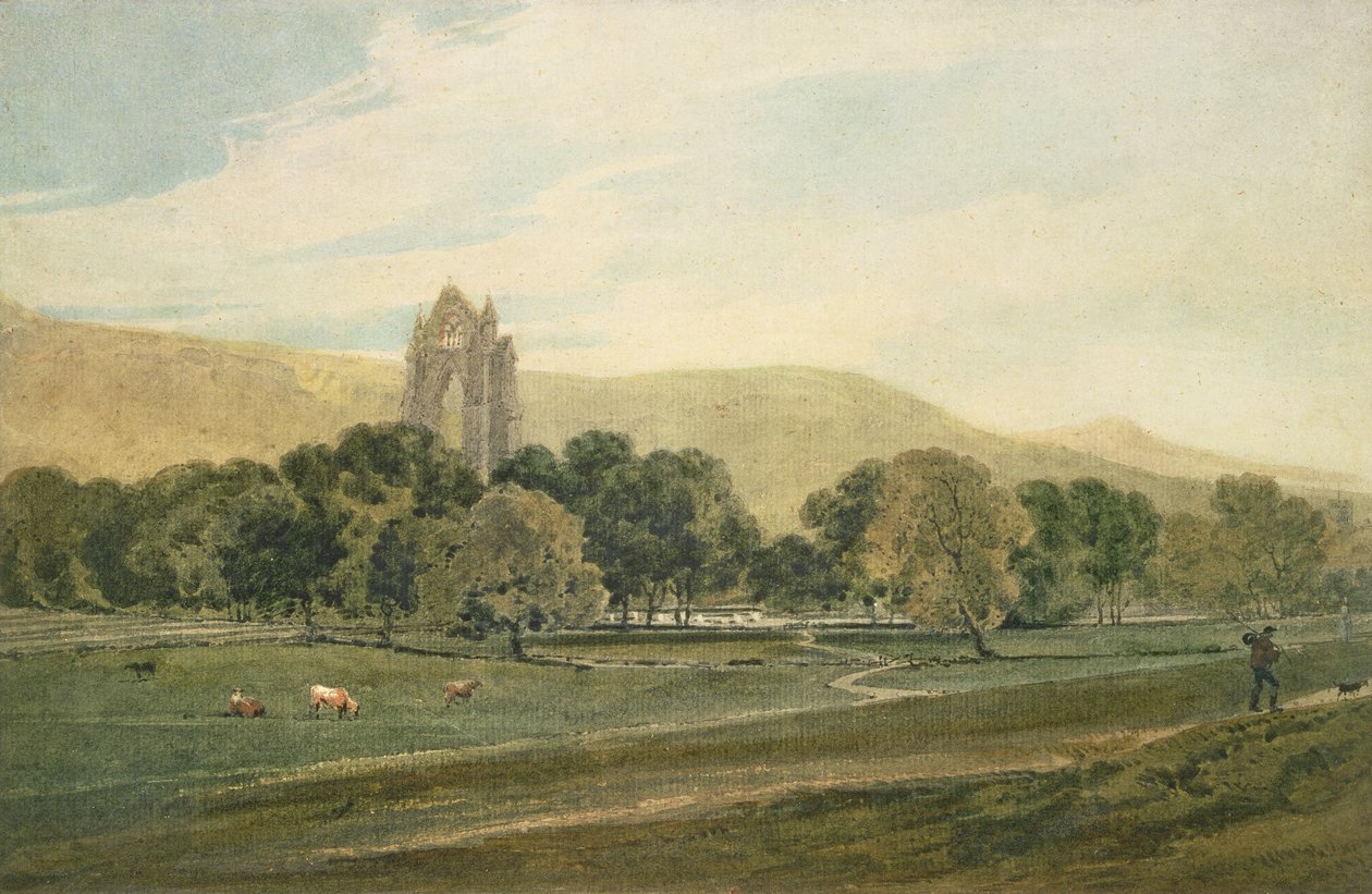 Klasztor Guisborough autorstwa Thomas Girtin