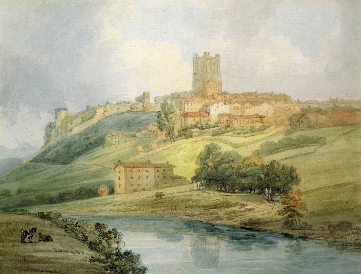 Richmond (wc na papierze) autorstwa Thomas Girtin
