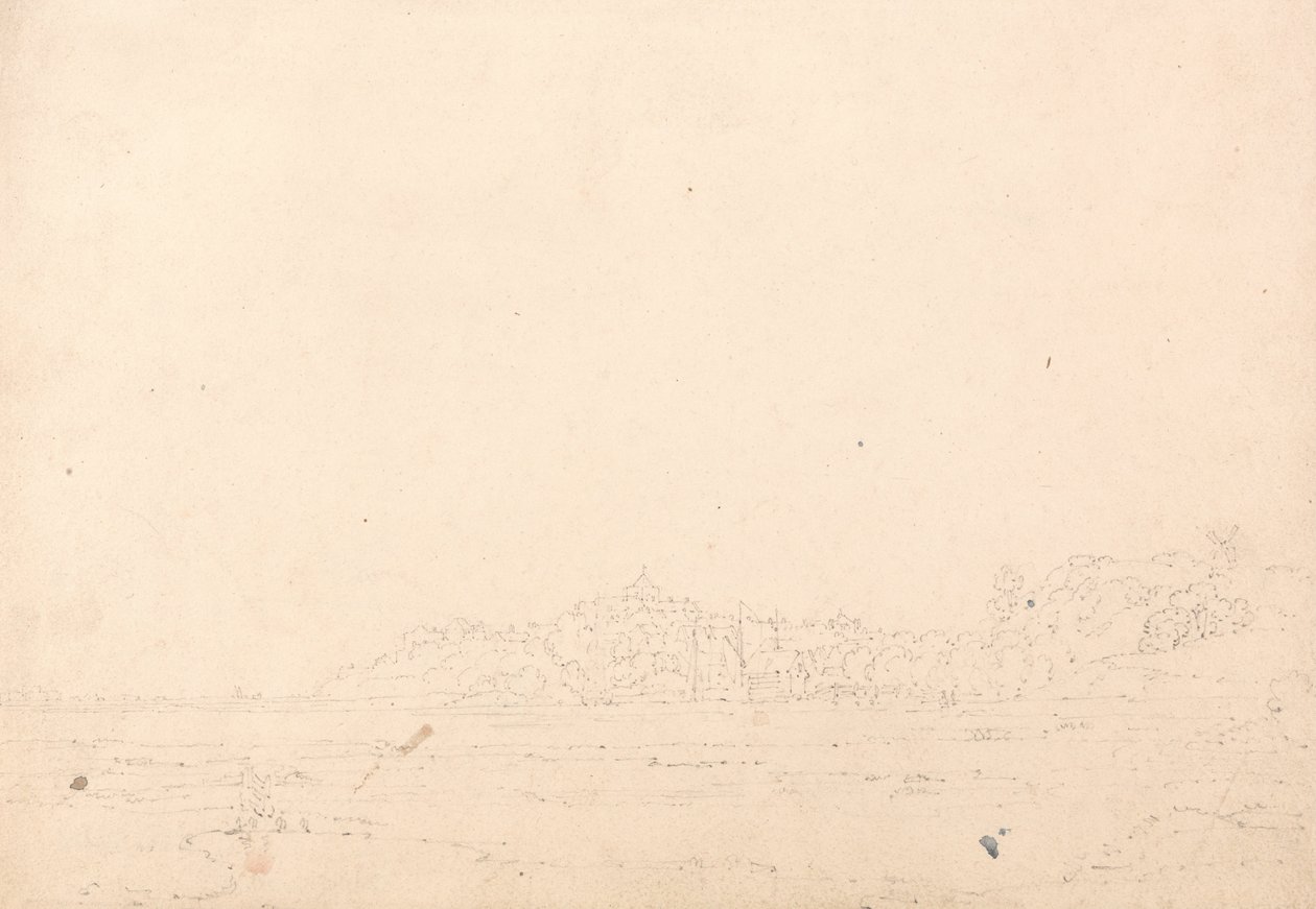 Żyto, Sussex autorstwa Thomas Girtin