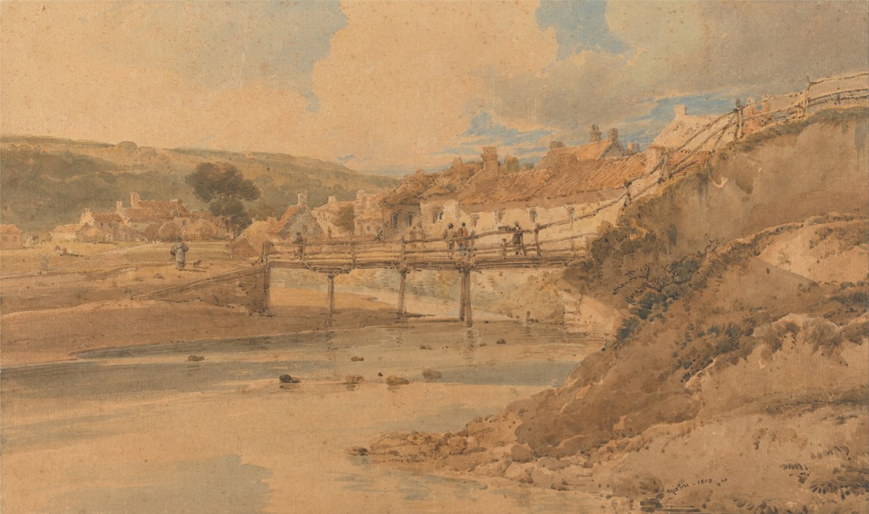 Sandsend, Yorkshire autorstwa Thomas Girtin