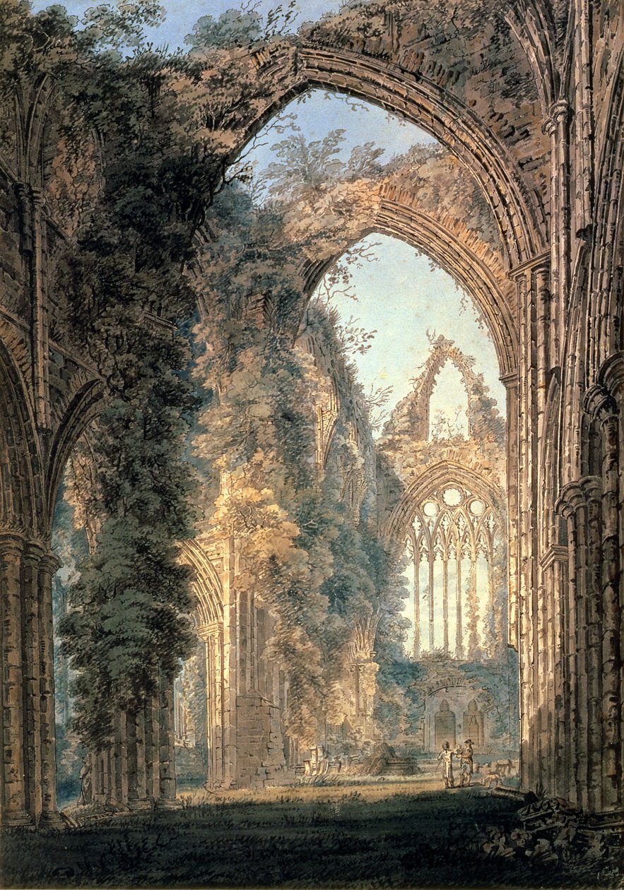 Opactwo Tintern autorstwa Thomas Girtin