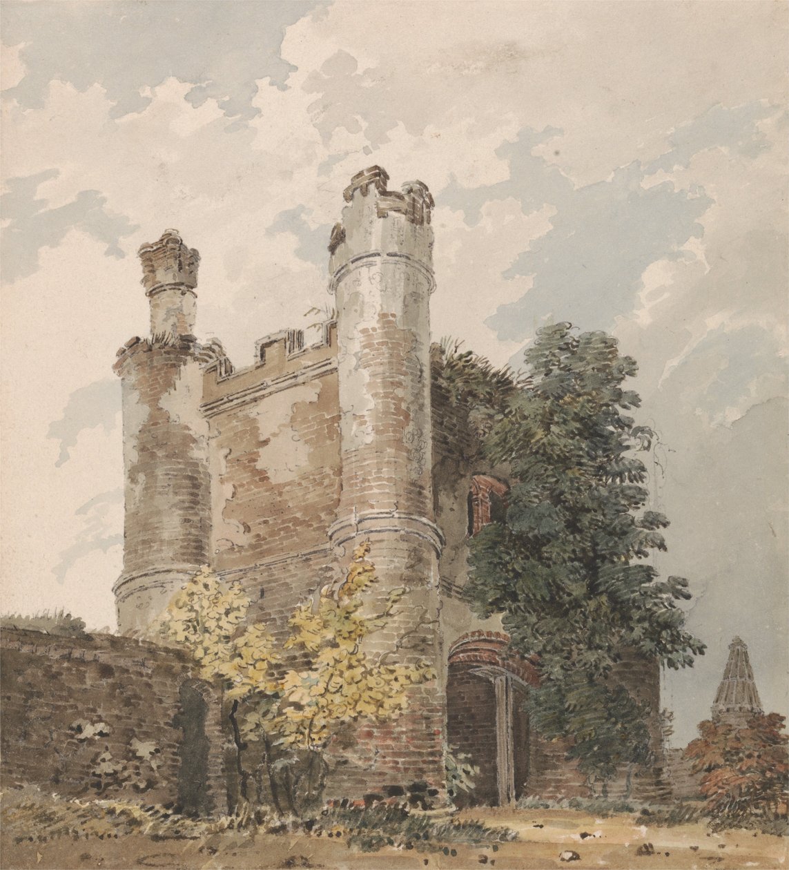 Tolleshunt-Beckingham, Essex autorstwa Thomas Girtin