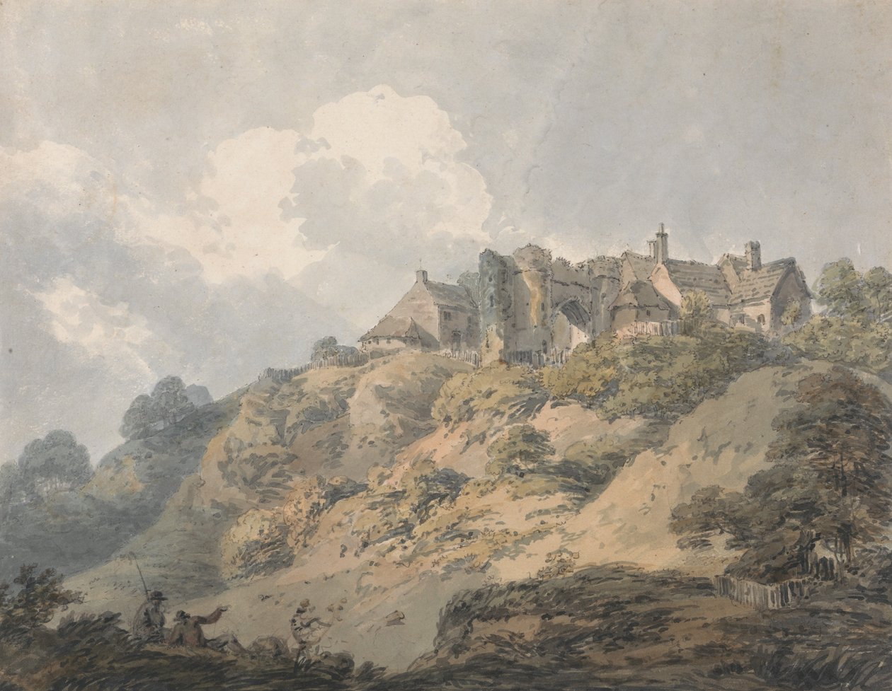 Widok na Winchelsea, Sussex autorstwa Thomas Girtin