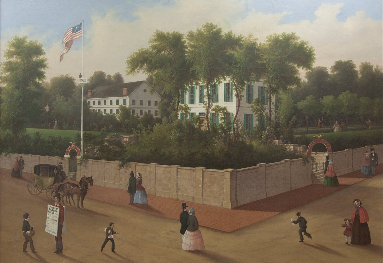 Shires ogród autorstwa Thomas Glessing