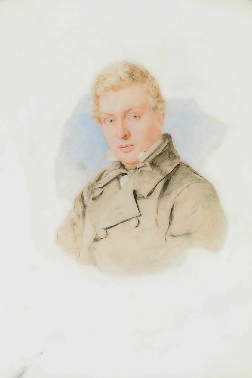 Portret Williama Jamesa Blacklocka, ok. 1840 (wc na papierze) autorstwa Thomas Heathfield Carrick