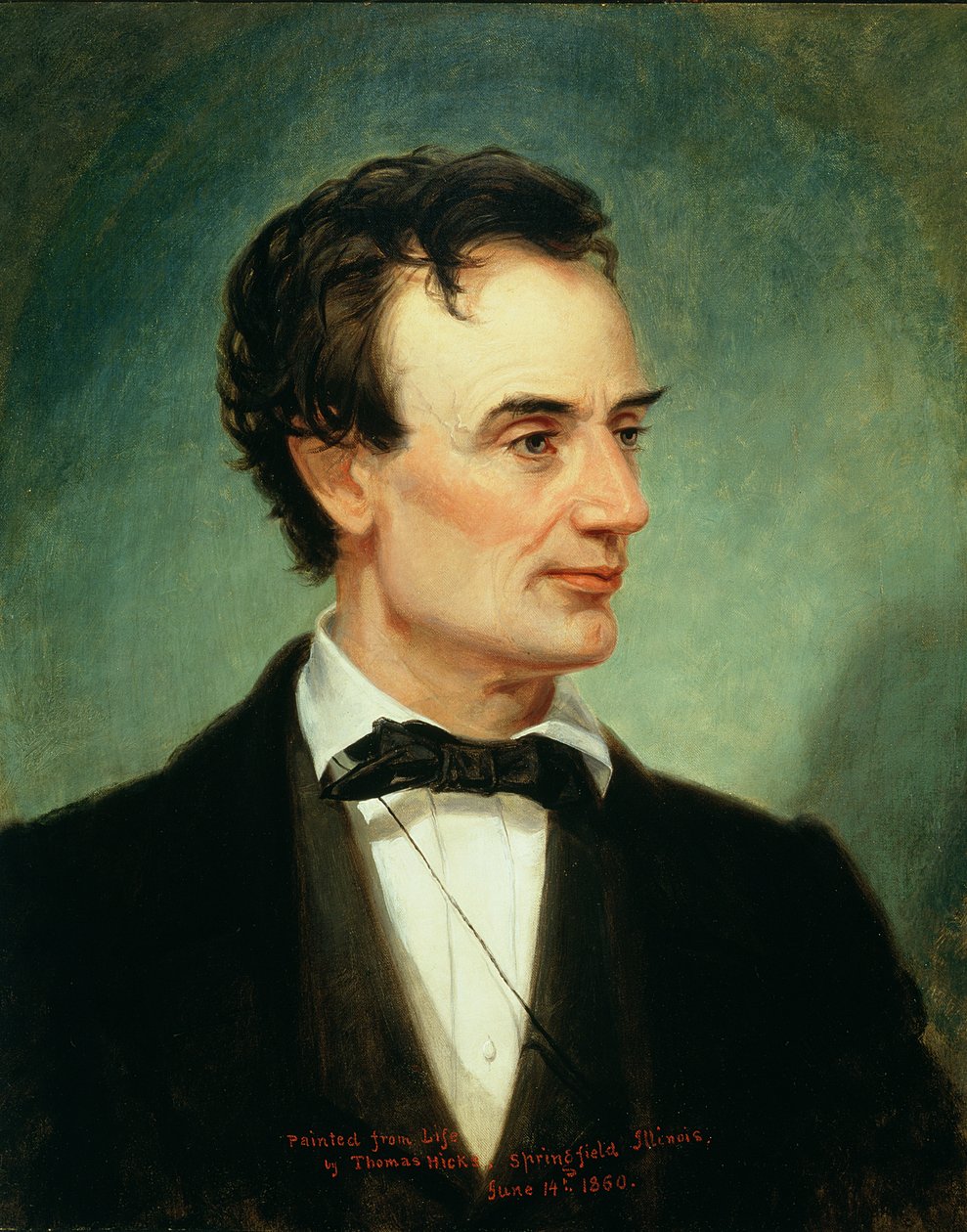 Abraham Lincoln, 1860 r autorstwa Thomas Hicks