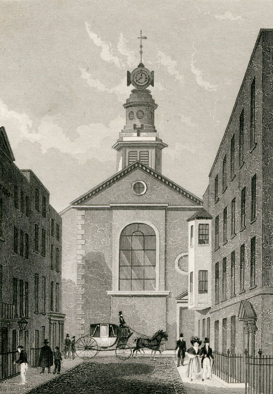 św. Anny Soho. ok.1810 autorstwa Thomas Hosmer after Shepherd