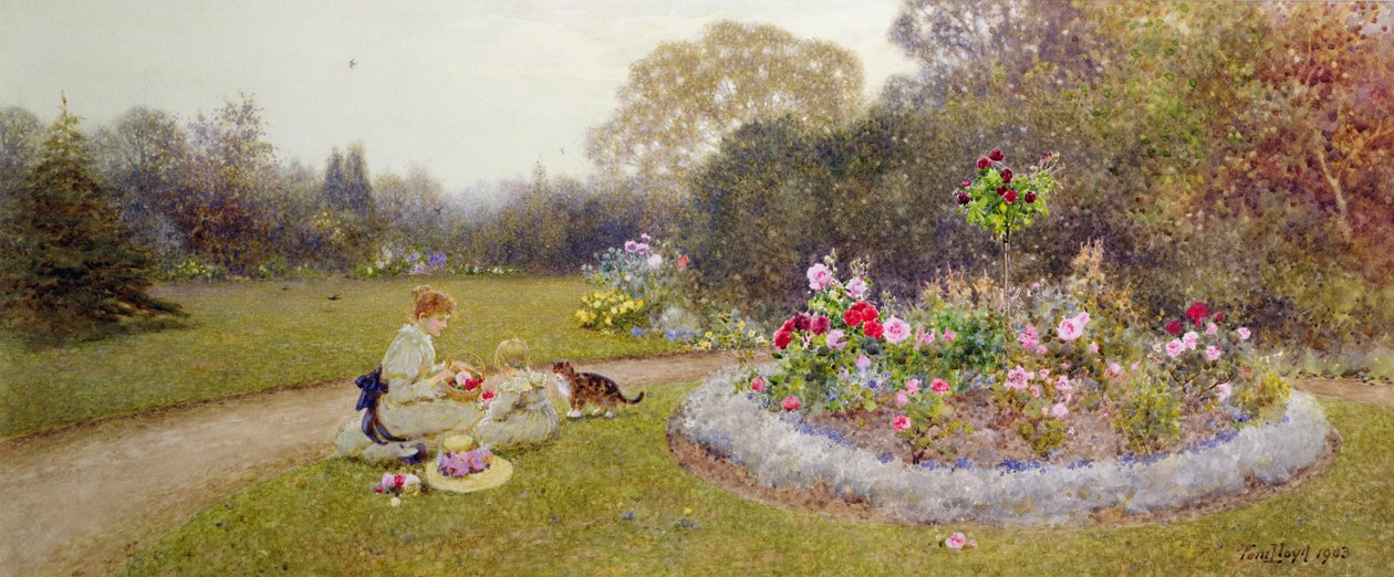 Сарнайн цэцэрлэг, 1903 он autorstwa Thomas James Lloyd