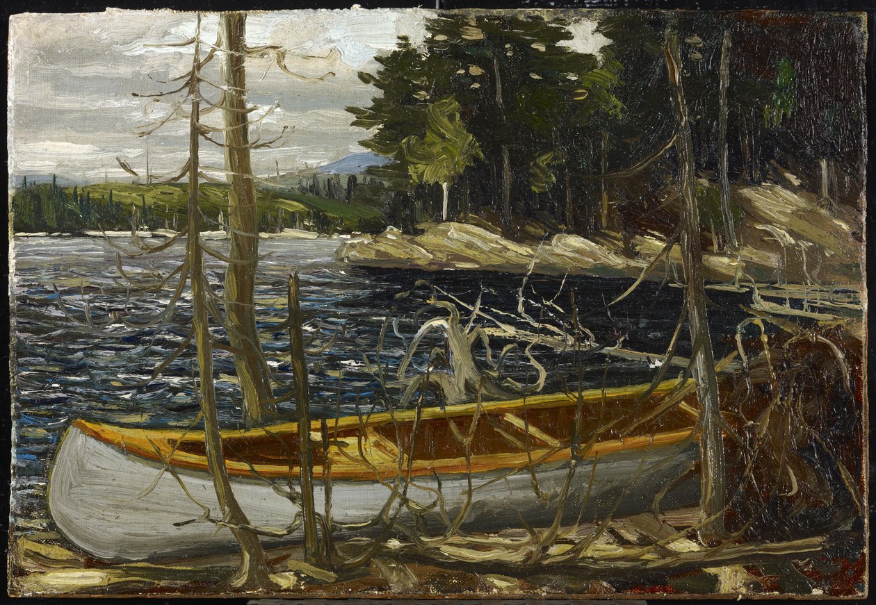 Kajak, wiosna lub jesień 1914 autorstwa Tom Thomson
