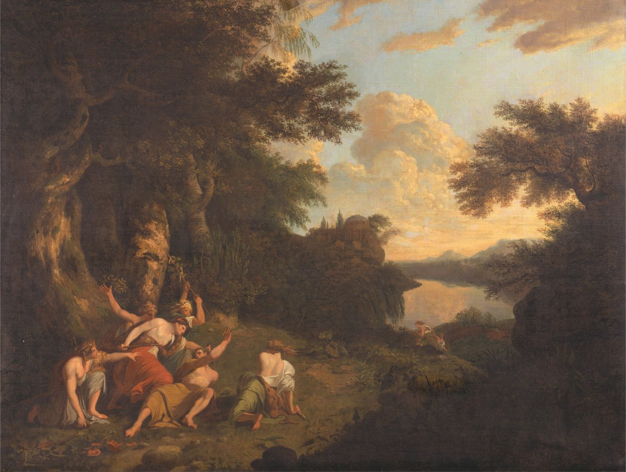 Śmierć Orfeusza autorstwa Thomas Jones