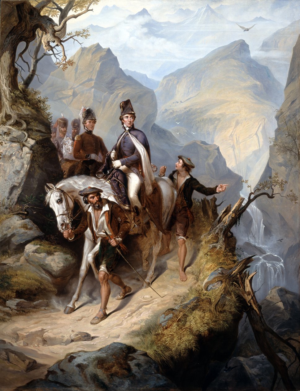Wellington (1769-1852) pod Sorauren, 27 lipca 1813 r., ok. 1853 r. autorstwa Thomas Jones