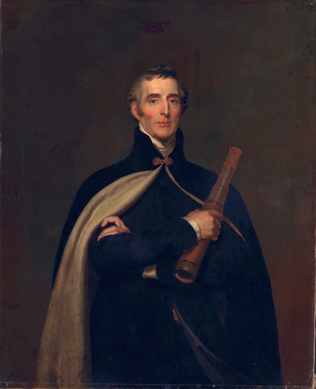 Arthur Wellesley, książę Wellington, z teleskopem autorstwa Thomas Lawrence