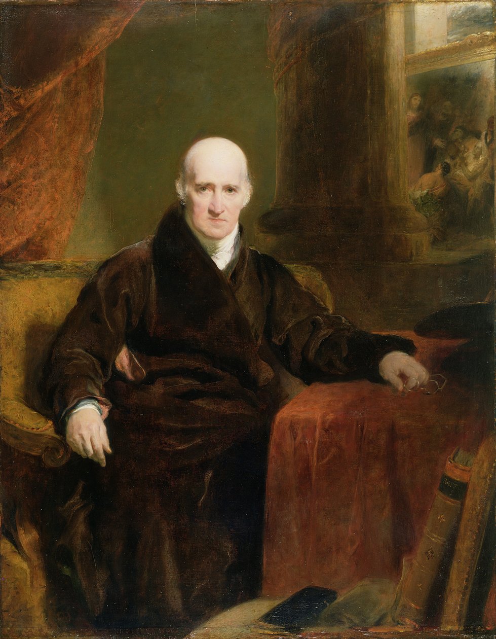 Benjamin Zachód (1738-1820) 1810 autorstwa Thomas Lawrence