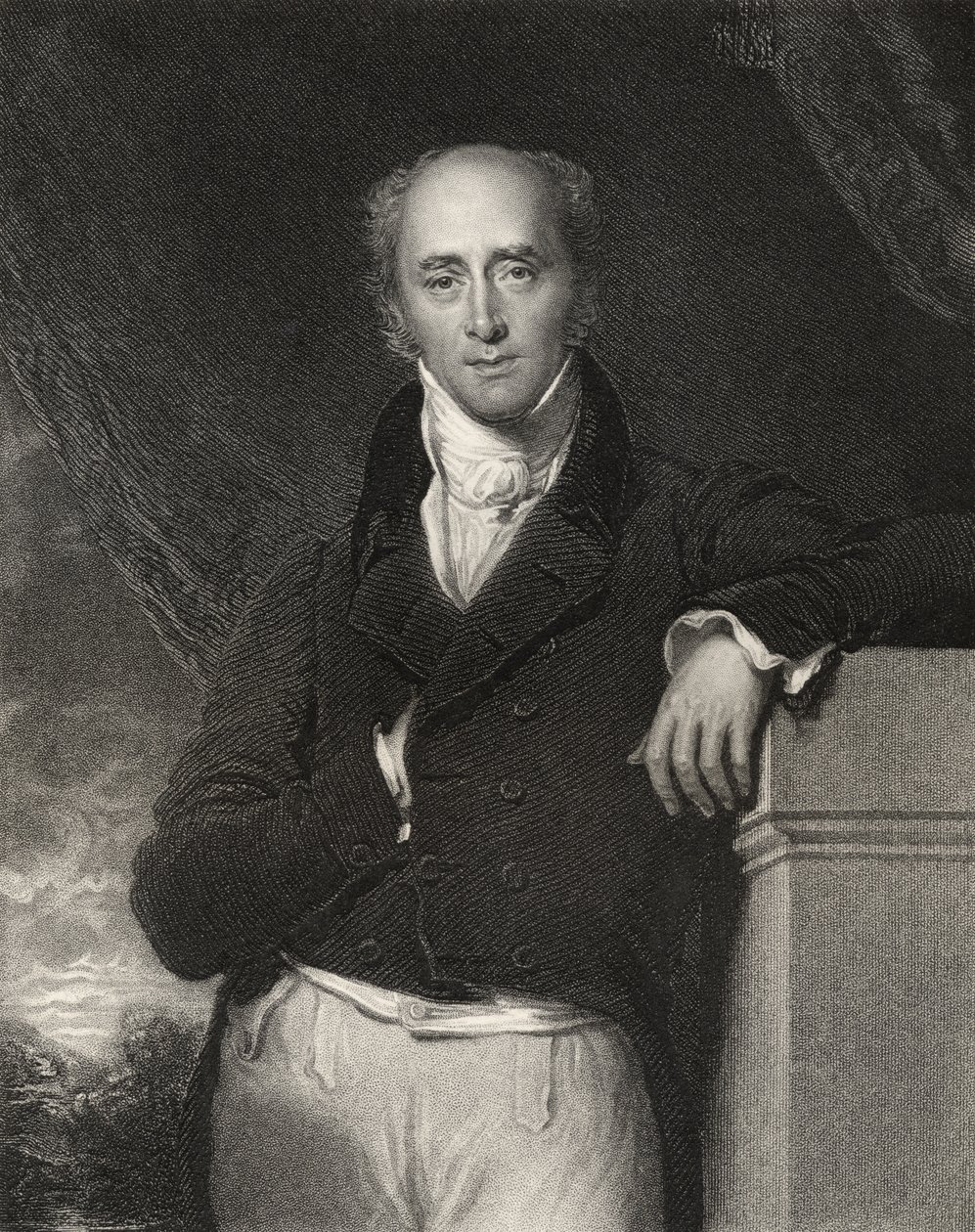 Charles, 2. hrabia Grey, sztych. J. Cochran, z „Narodowej Galerii Portretów, tom III”, wydana ok. 1835 autorstwa Thomas Lawrence