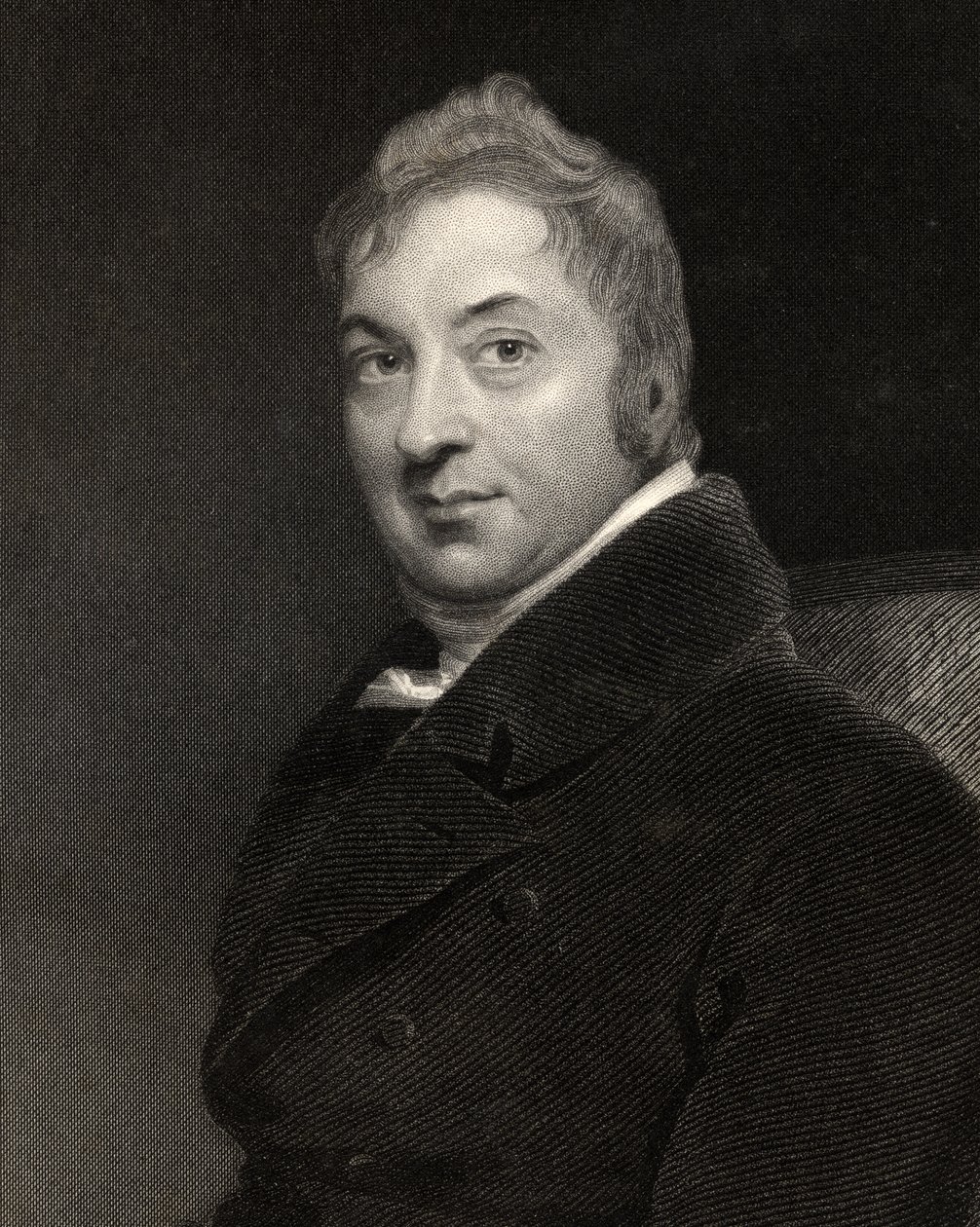 Edward Jenner, rycina autorstwa W.H. Mote