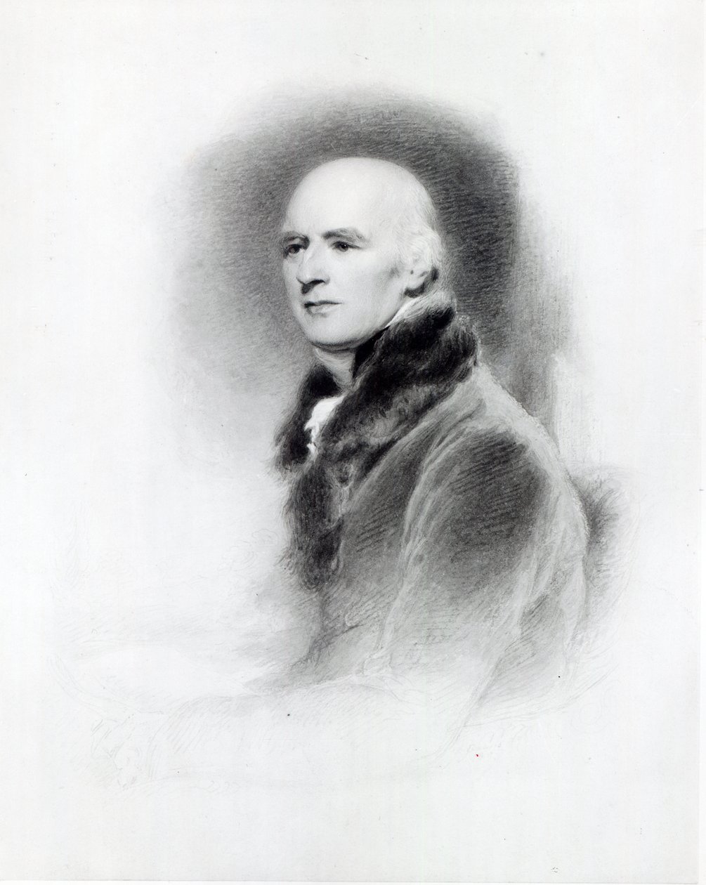 Joseph Farington, grawerowane przez Richarda Evans autorstwa Thomas Lawrence