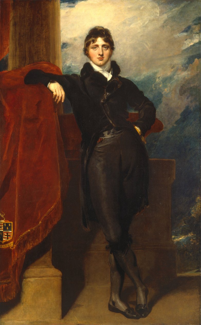 Lord Granville Leveson-Gower, późniejszy 1. hrabia Granville autorstwa Thomas Lawrence